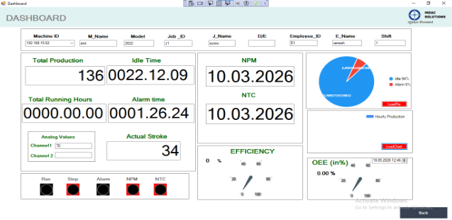 Production Monitoring System